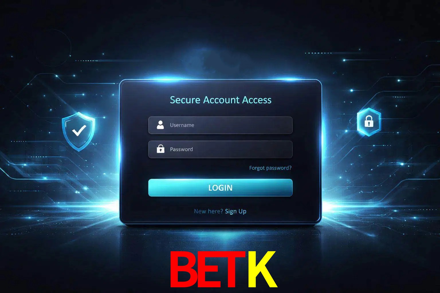 Pantalla de inicio de sesión de cuenta BETK para usuarios en México